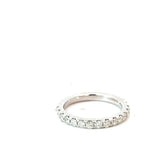14k White Gold 1.15ct F VS2 Round Diamond Eternity Ring